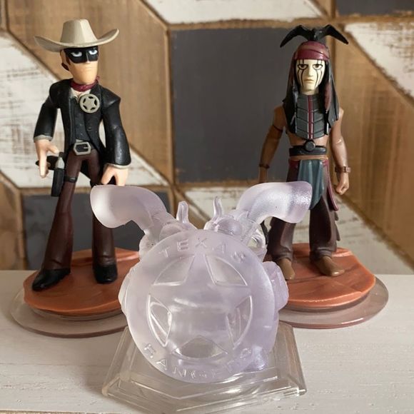 Disney Infinity Characters Lone Ranger and Tonto - Picture 1 of 8
